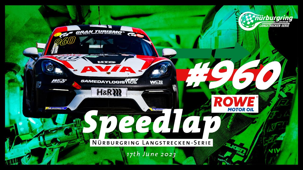 ROWE Speedlap | #960 | Porsche 718 Cayman GT4 CS