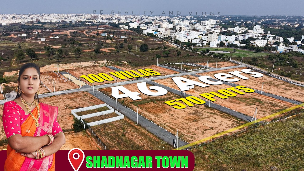 Shadnagar Town Low Budget Open Plots & Ready Houses | Best Investment 2026 | Be Reality