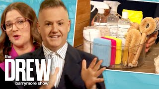 Drew and Ross Mathews Show Easy Ways to Clean Up Your Kitchen Chaos