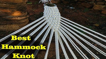 WWII US Navy Hammock Clew Tutorial | Star Quick Links | How to make Easy Hammock Knot