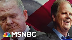 Doug Jones' Senate Win Might Foil GOP Plans | MSNBC, How Alabamians voted in the Senate election, Special Report: Democrat Doug Jones wins Alabama Senate race, Senators react to Alabama election from Capitol Hill, The Winning Road to 270, Doug Jones Triumphs Over Roy Moore In Alabama Senate Election | The Last Word | MSNBC