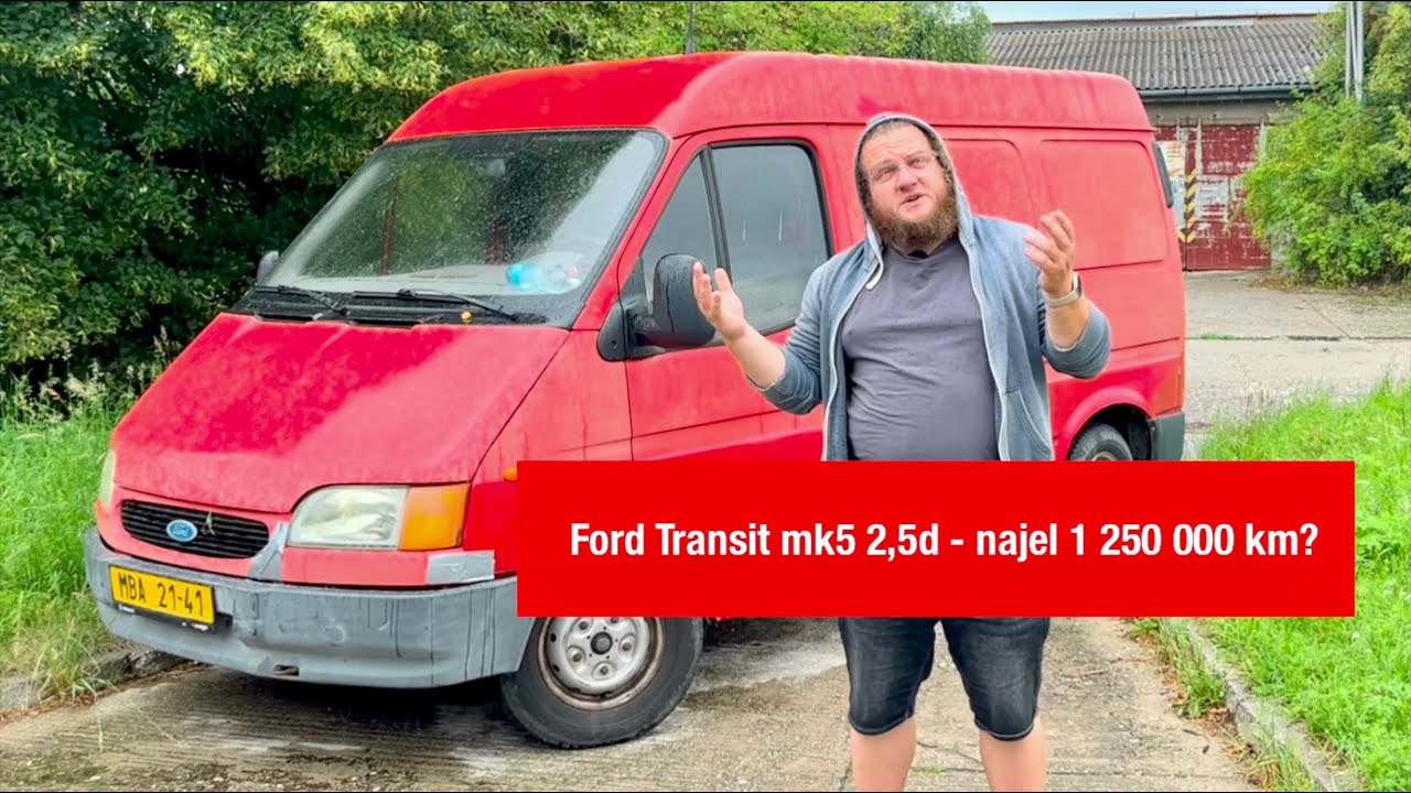 Ford Transit mk5 2,5 56kw - najel 1 250 000 km?