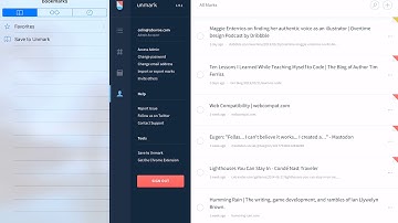 How to add bookmarks to Unmark using iPad