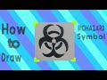 How To Draw BIOHAZARD Symbol