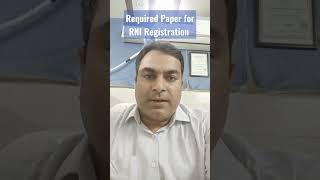 Required Documents for RNI Registration