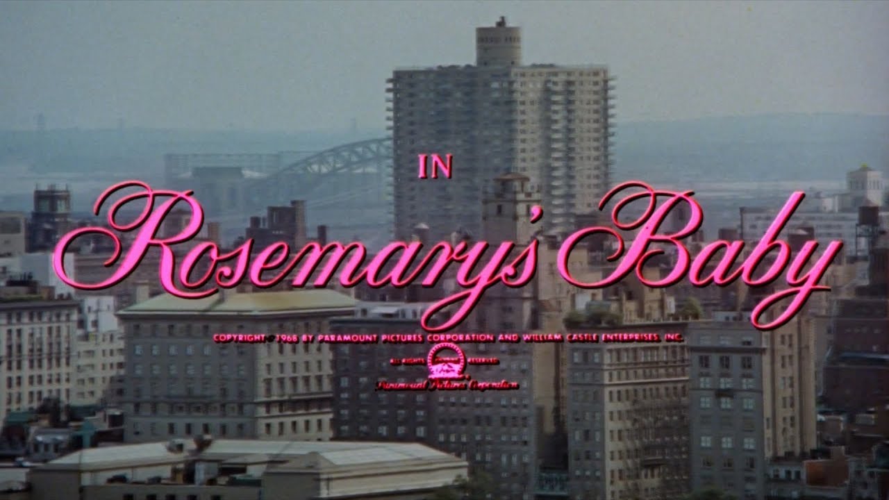 Rosemary's Baby Opening Titles YouTube