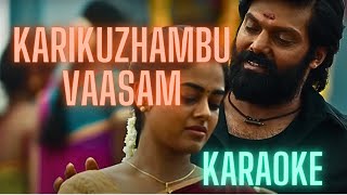 Karikuzhambu Vaasam | Karaoke HQ | | KEM | Arya | Muthaiya | GV Prakash | with Lyrics