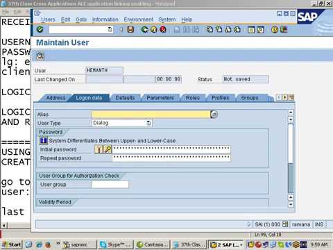 SAP ABAP - Class 37 , SAP Cross Application, EDI, RFC, IDOC, ALE - YouTube