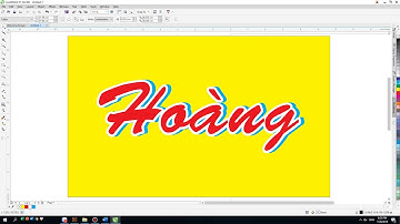 Hướng dẫn Blend Chữ trong Corel X7 và các loại phiên bản Corel - QCYB