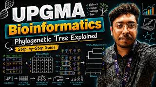 UPGMA in Bioinformatics | Phylogenetic Tree Explained | Bangla Tutorial