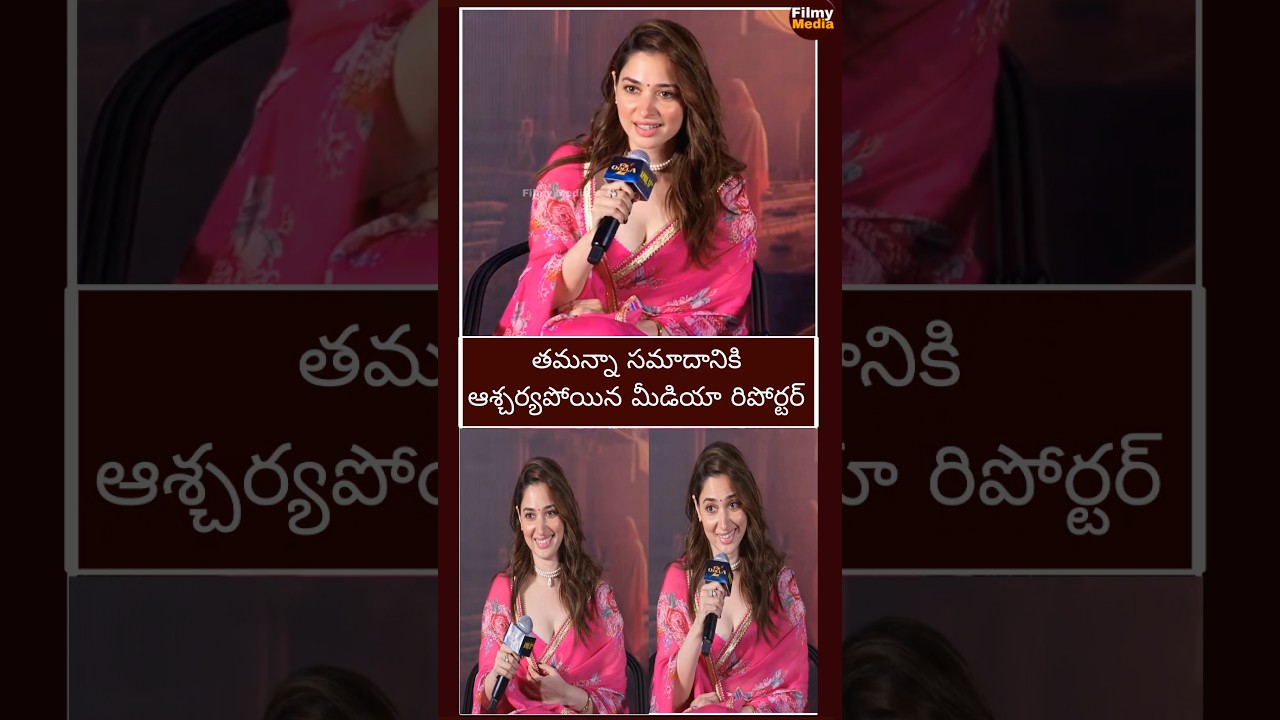 Tamannaah Bhatia Fire On Media Questions | Tamannaah Shocking Comments On Media | Tamanna Comments