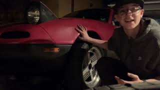 Putting Spacers and Wheels on the Drift Miata!