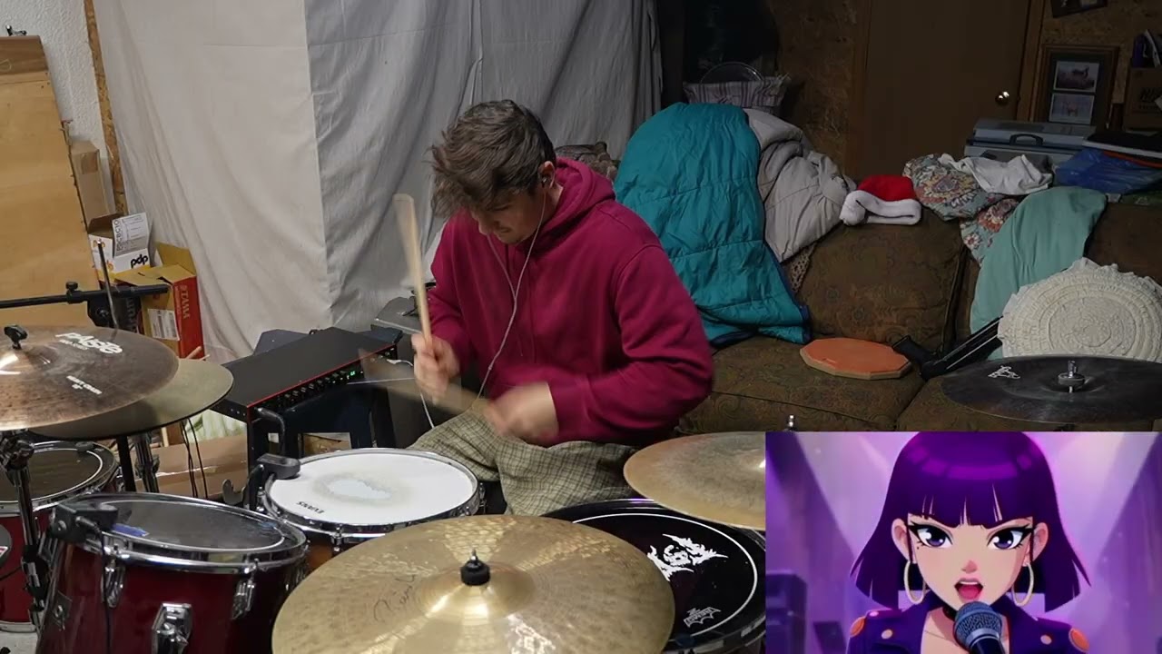 AMELIA F*CK YEAH (Кавер на барабанах)