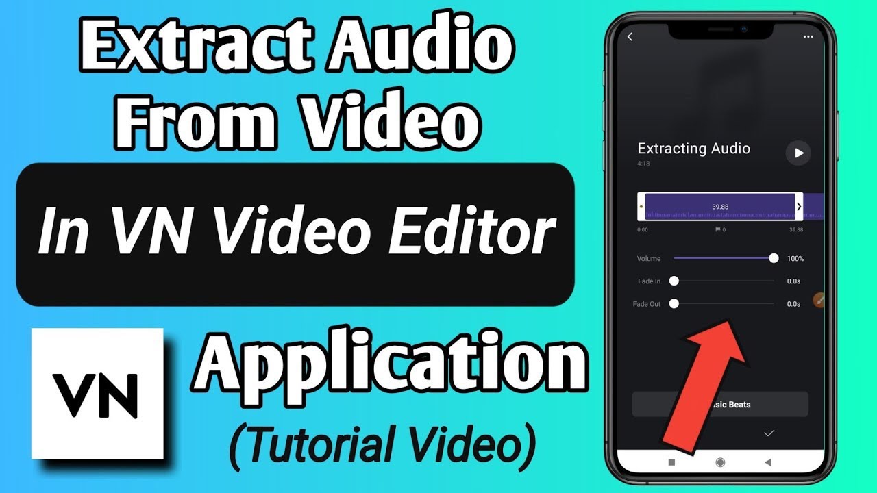 VN se Audio Extract Kaise Kare Audio Extract Kaise Kare VN se vn 