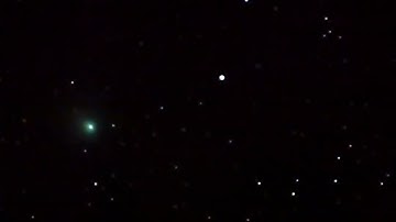 Comet ☄️ C/2022 E3 (ZTF) as seen from Eustis 🏔 Maine 🌲 on February 1, 2023 when closest to Earth 🌎