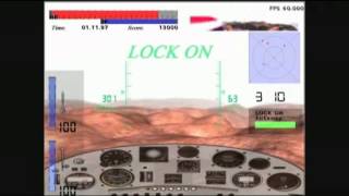 卒研作品b：3D戦闘機シューティングゲーム screenshot 4