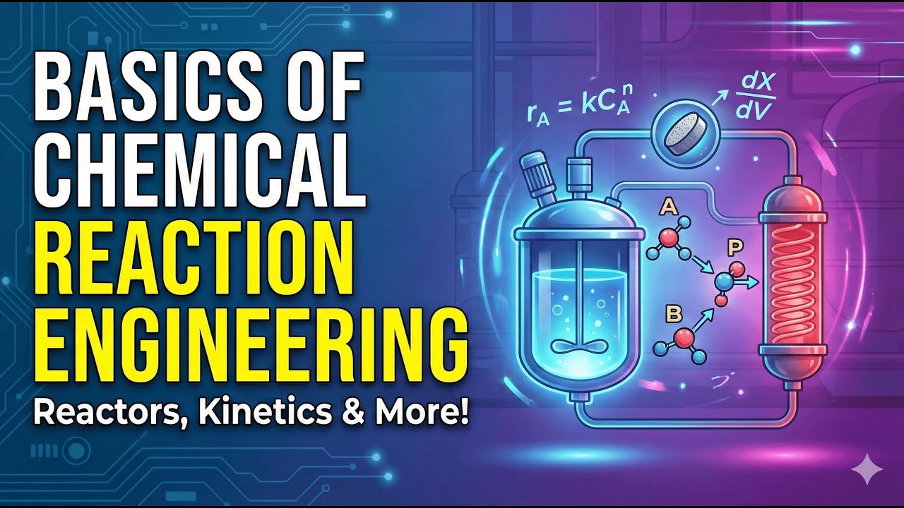 Химическая реакционная инженерия (ХРИ): основы и типы реакторов 
