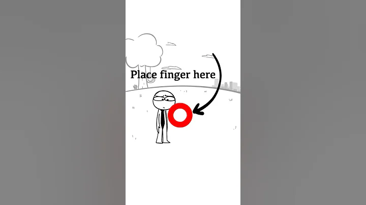 PLACE FINGER HERE 😜 (Animation Meme) #shorts