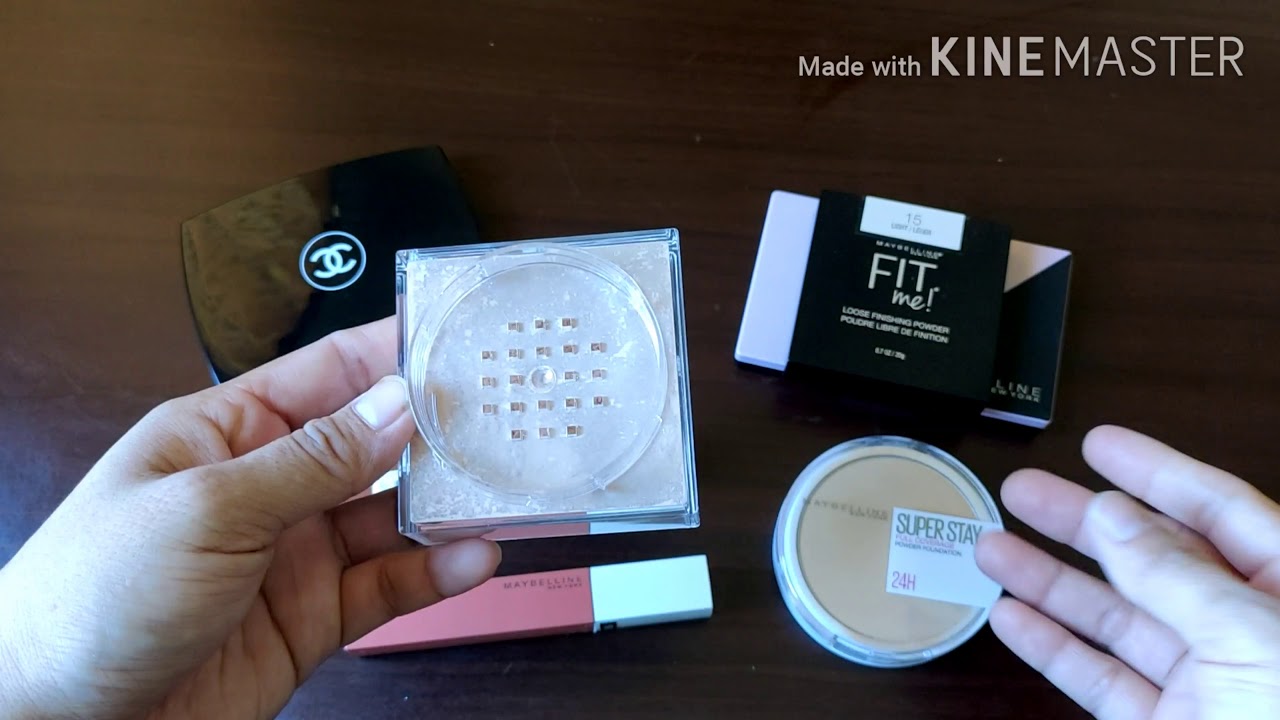 Unboxing Maybelline Fit Me Loose Finishing Powder