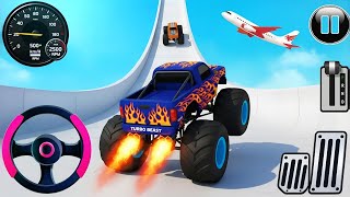Monster Truck Mega Ramp Impossible Driver - 4x4 Ultimate Car Stunts GT Racing - Android Gameplay  screenshot 4