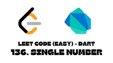 136. Single Number | LeetCode | Dart