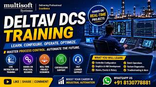 DeltaV DCS Training | Emerson DeltaV Distributed Control System Course | Multisoft Systems