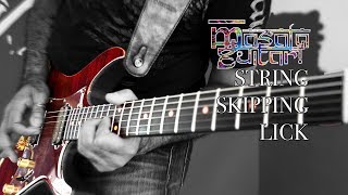 String Skipping Guitar Lick | Masala Guitar!