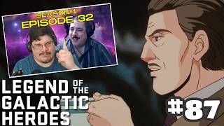 SFR: Legend of the Galactic Heroes (S1E32) "War Without Weapons" REACTION!