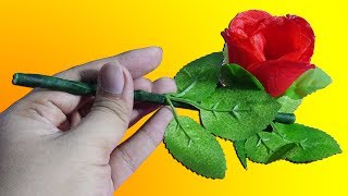 4 EASY Magic Tricks with Flower