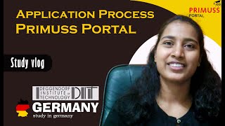 Application process for study in Germany | DIT Deggendorf, Germany | Primuss Portal screenshot 4