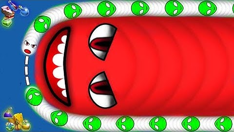 WormsZone.io Trapping Biggest Slither Worm // #129 #live #wormszone #worldgamershub