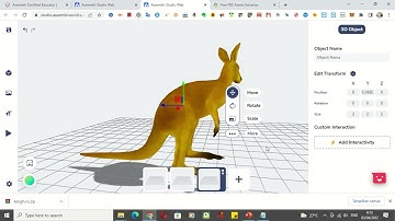 TUTORIAL CARA IMPORT ASET 3D DARI PAINT 3D KE ASSEMBLR STUDIO #2 : IMPORT KE ASSEMBLR STUDIO WEB