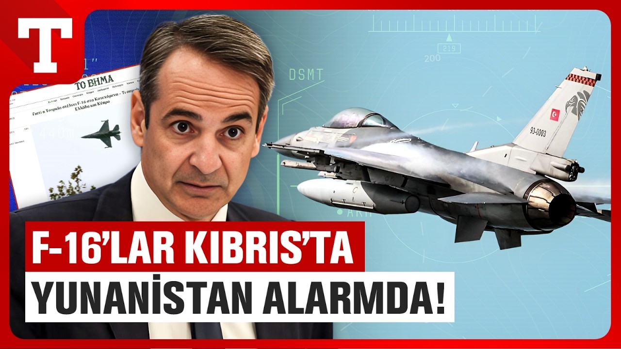 6 Adet Türk F-16’sı Kıbrıs’ta Konuşlandı! Atina Alarma Geçti!– Türkiye Gazetesi