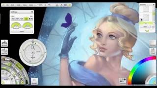 Cinderella - Artrage Speedpaint Speedpainting By Raide