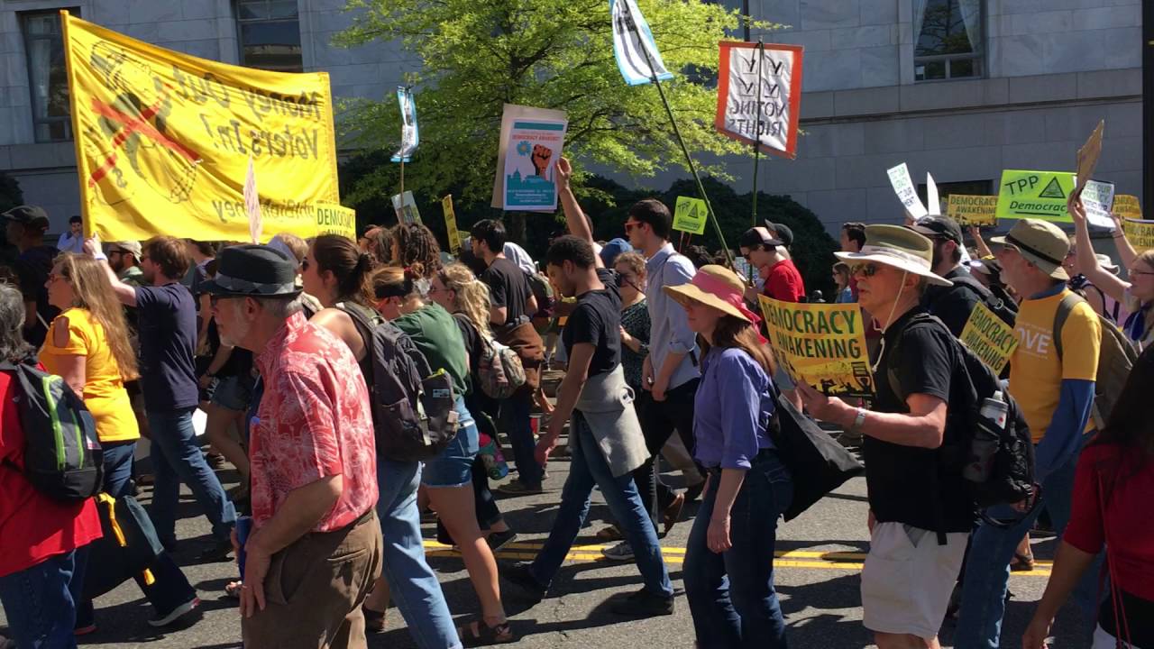 Democracy Spring Democracy Spring Washington D.C. - YouTube