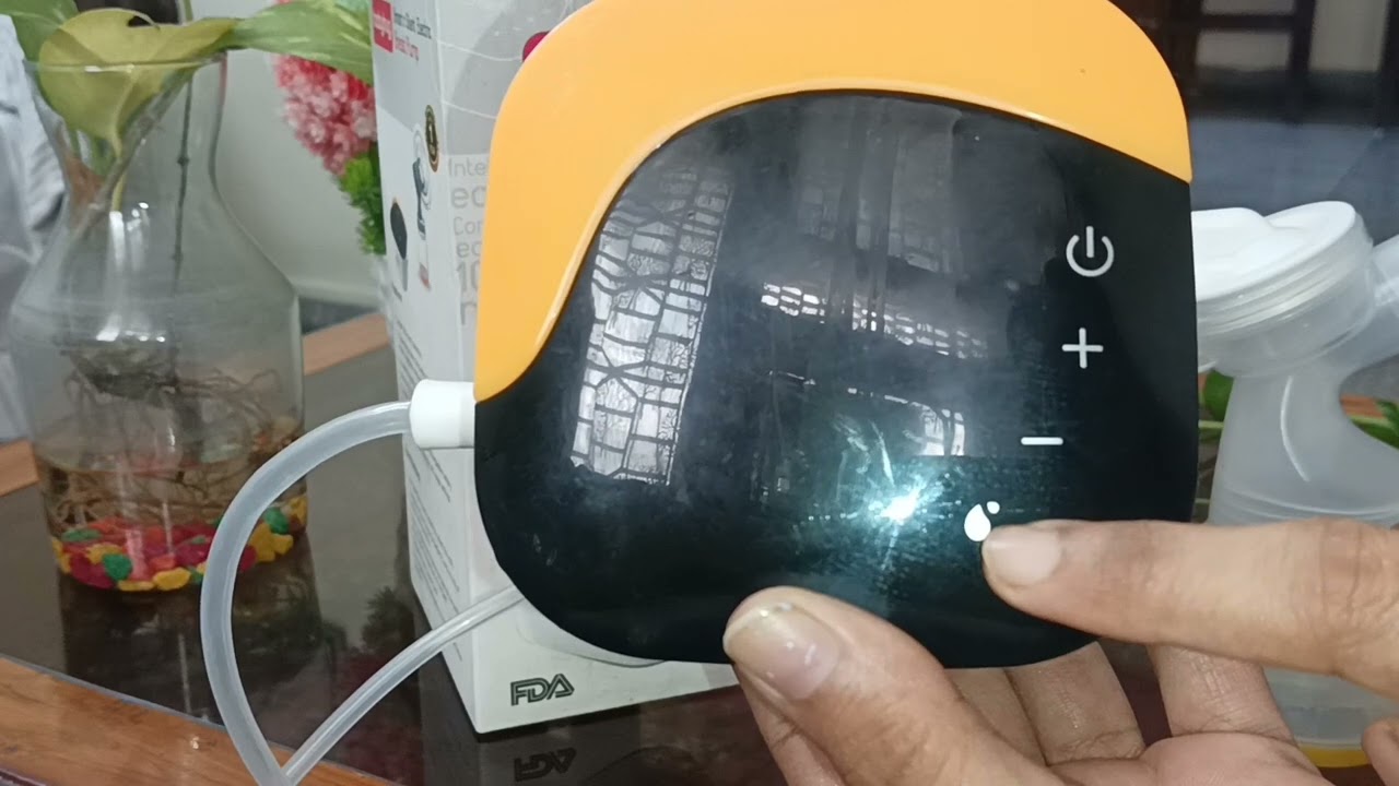 How to use suction unit of Baby hug electric breast pump/ full explanation
