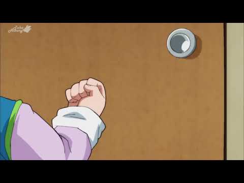 غوكو وغوتين يهربان من تشي تشي مضحك