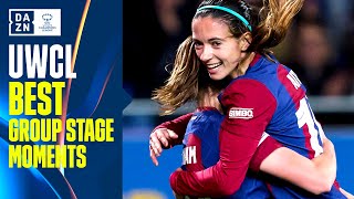 DAZN's Top Moments From The 2023-24 UEFA Women's Champions League Group Stage