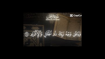 قرآن القاري ياسر الدوسري سورة الرحمن #اكسبلور