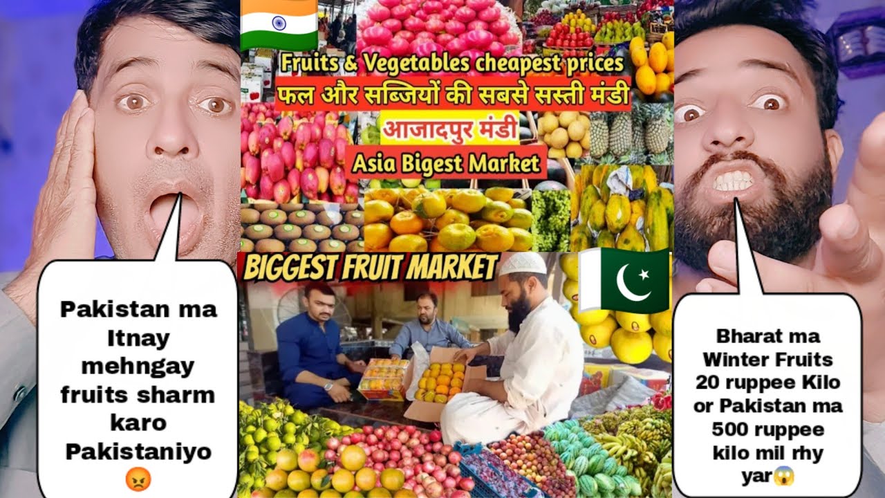 Winter Fruits Price In India Vs Winter Fruits Price In Pakistan | Pakistani Reactions