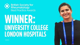 BSR Best Practice Awards 2024 Winner UCL Hospitals and NHS Foundation Trust