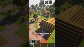 VILLAGERS BUILDING THEIR OWN VILLAGE IN MINECRAFT