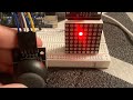 arduino mega project with max7219 and joy stick module