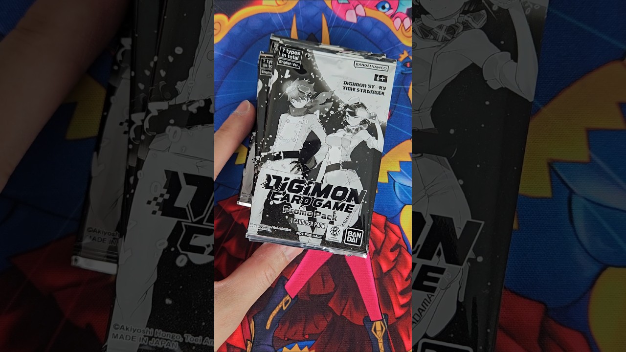 What you get from the Digimon Time Stranger promo Pack? | Digimon TCG & Card  Game - YouTube