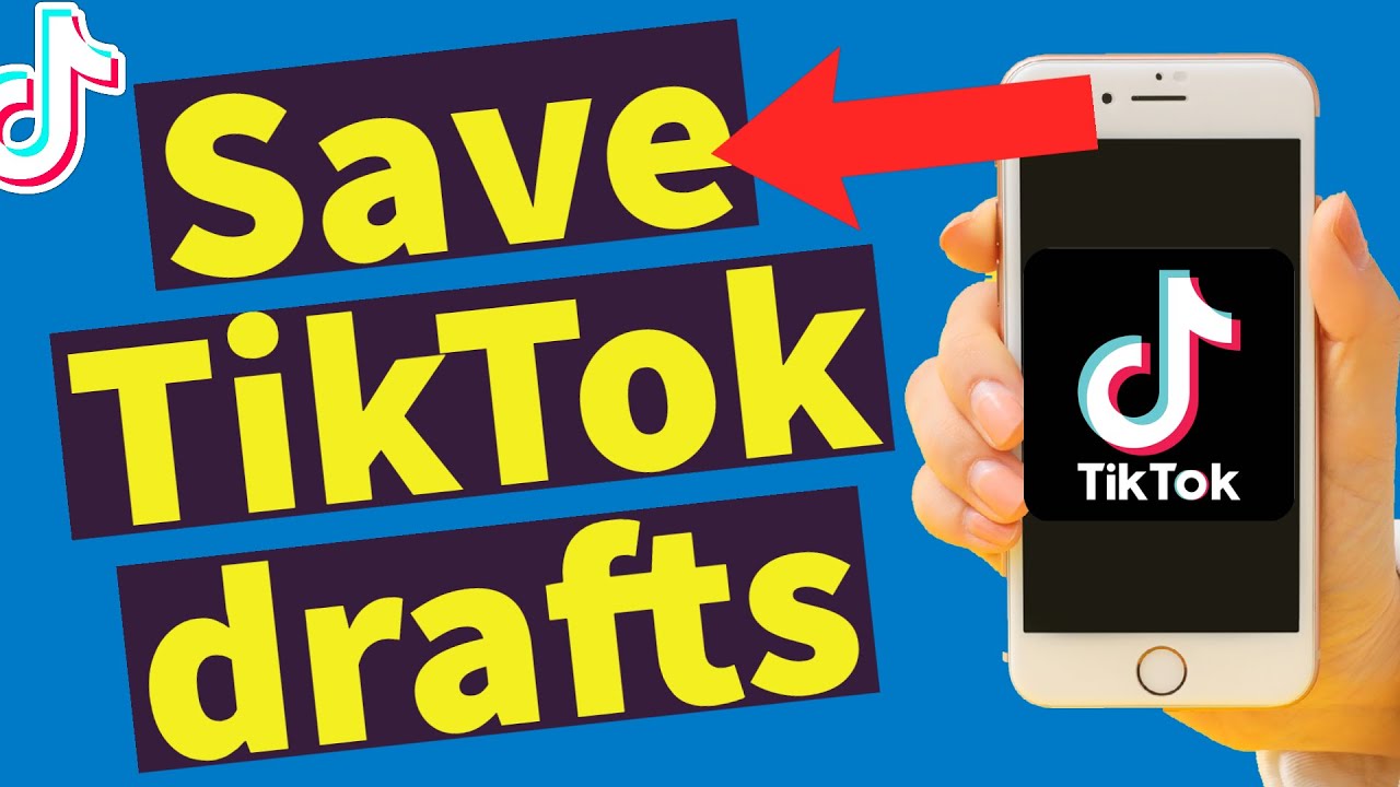 How To Save A TikTok Draft To The Camera Roll 2025 (EASY)
