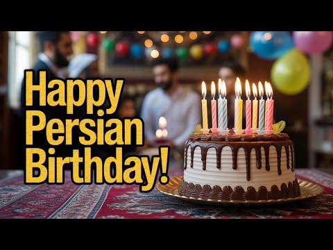 🎂 کسی میتونه این کیک رو تموم کنه؟ | Persian Birthday Song & Party Fun 🎉