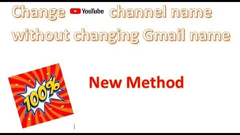 Change YouTube channel name without changing gmail name | New method | 2020 | YT Buddy