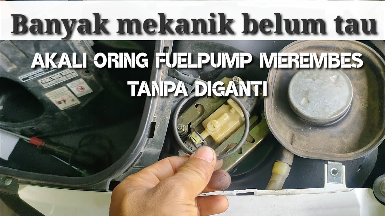 Gak perlu diganti [akali oring fuelpump injeksi Honda]
