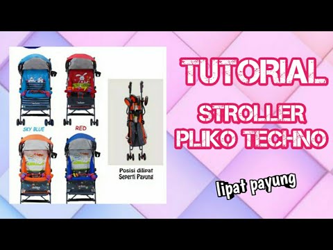 stroller pliko techno