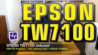 Epson EH- TW7100 4K UHD Projector | The Listening Post | TLPCHC TLPWLG